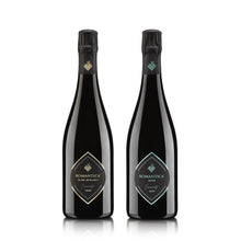 Carica l'immagine nel visualizzatore di Gallery, Cofanetto Regalo da 2 bottiglie Franciacorta Romantica