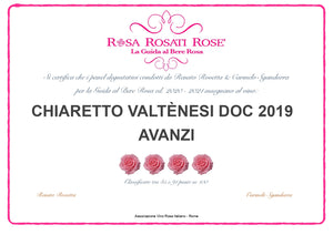 ROSAVERO Chiaretto Valtènesi Riviera del Garda Classico D.o.c 2023 - Cartone da 6 bottiglie da 0,75Lt