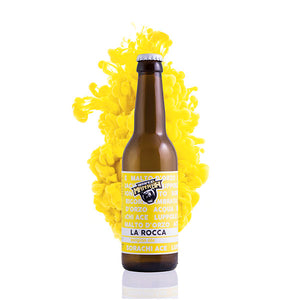 La Rocca - Birra Artigianale Doppio Malto Birrificio Manerba Confezione 12 bottiglie 0,33 Lt